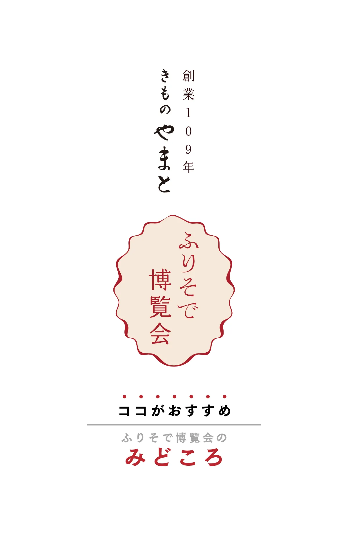 ふりそで博覧会みどころ