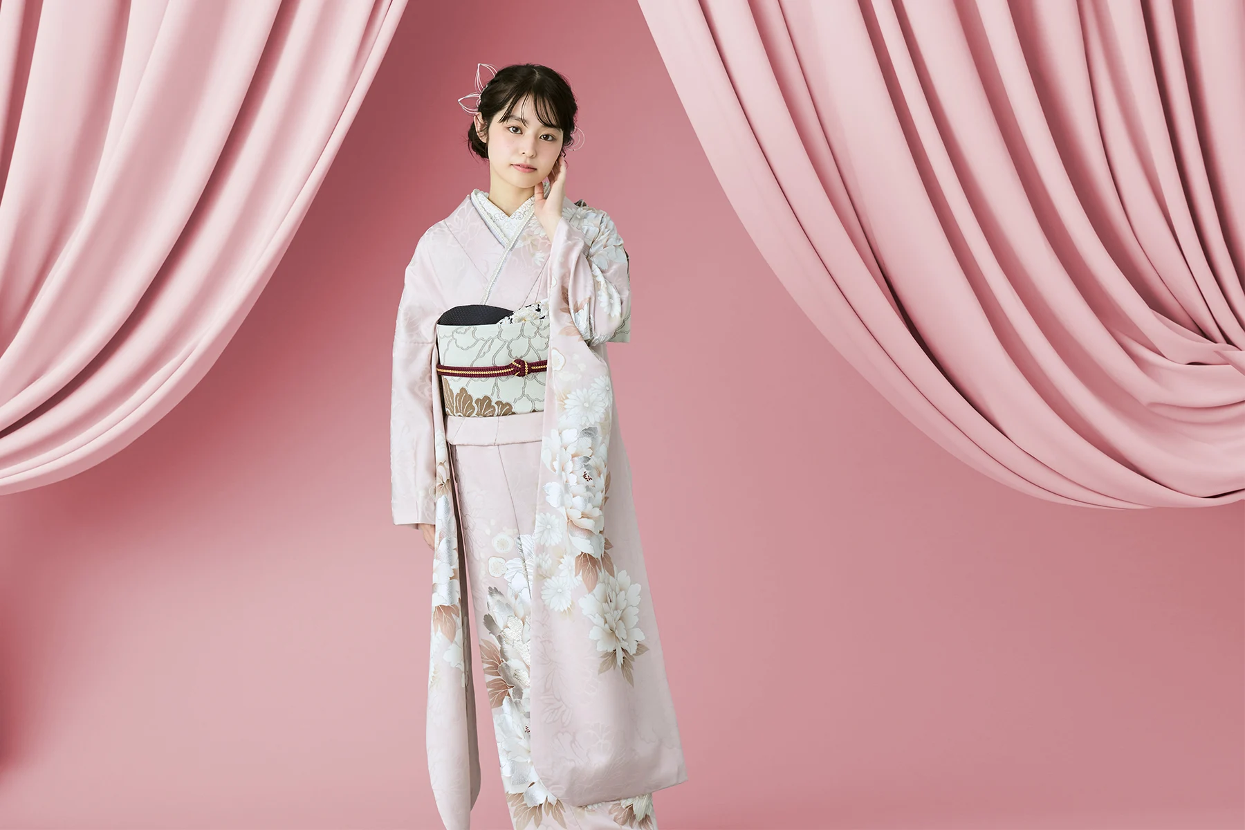 夢見牡丹／桜色