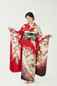 振袖_慶び辻が花_赤_メイン画像