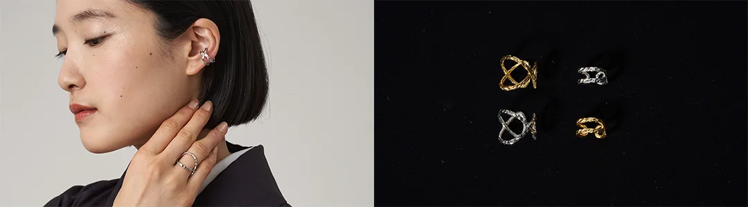 成人式の振袖の魅力をアップさせるピアス・イヤリングの例